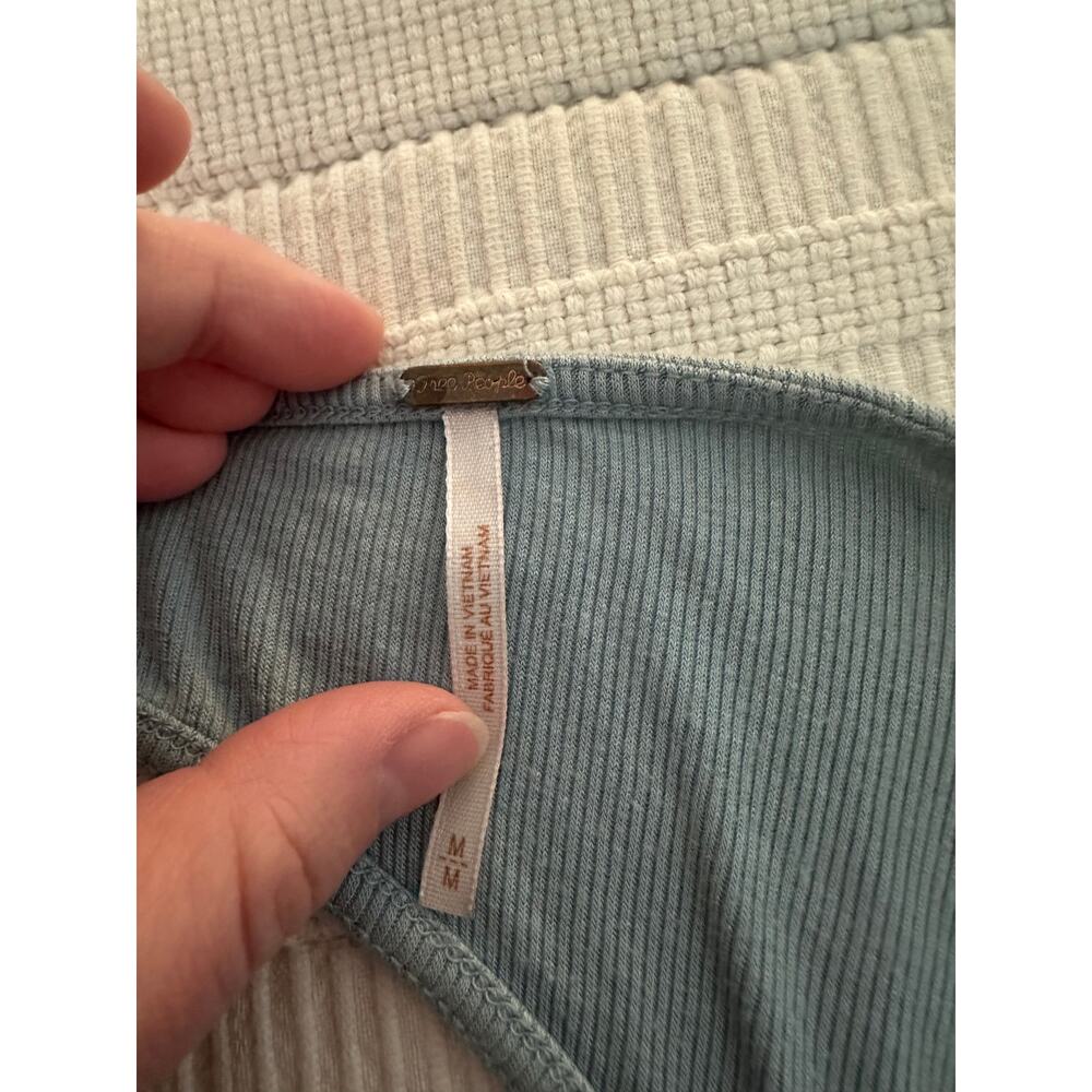 Free People M Ribbed Open Back Tank - Picture 3 of 3